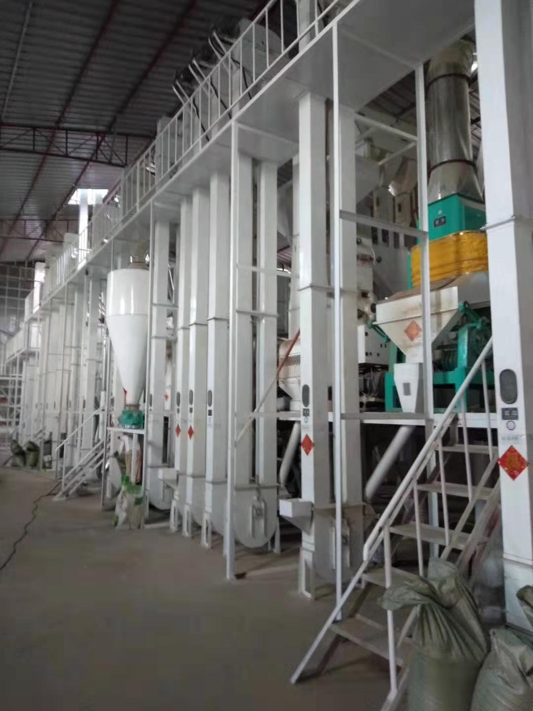 80噸全自動大米加工設(shè)備機(jī)械